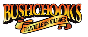 Bushchooks Travellers Village Logo